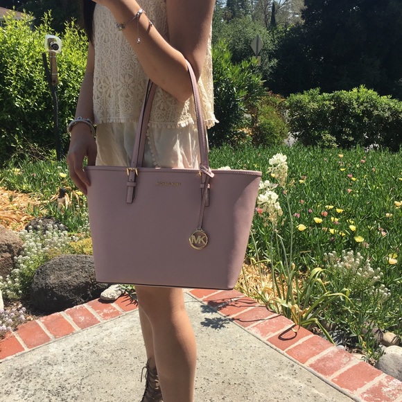 Michael Kors Jetset Travel tote bag purse - Picture 3 of 7